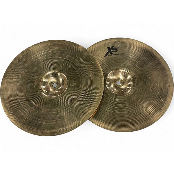 Used SABIAN 14in XS20 Medium Hi Hat Pair Cymbal