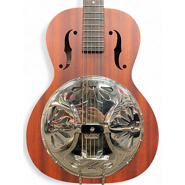 Used Gretsch Guitars G9200 Boxcar Round Neck Natural Resonator Guitar