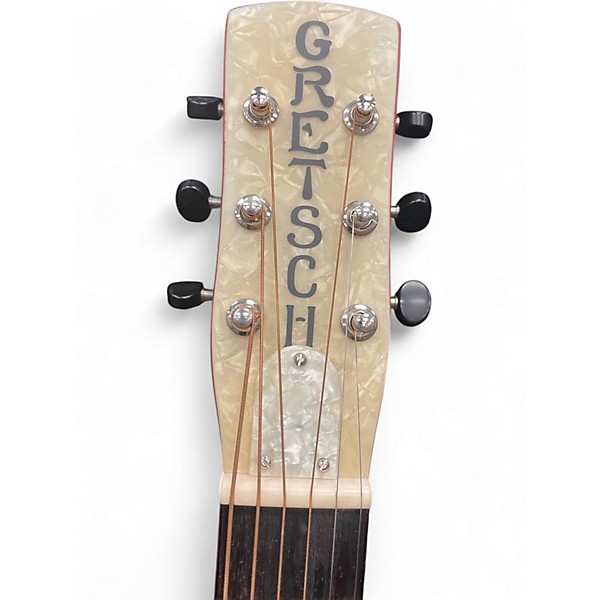 Used Gretsch Guitars G9200 Boxcar Round Neck Natural Resonator Guitar