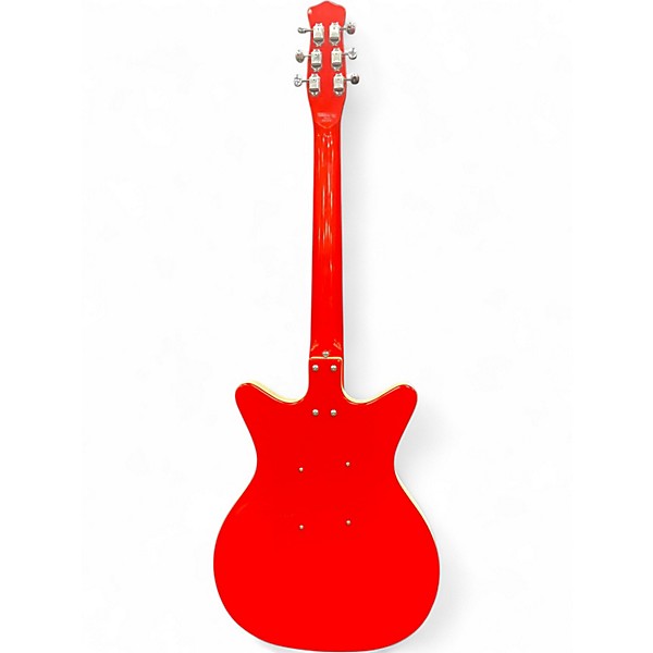Used Danelectro 59M NOS+ Candy Apple Red Solid Body Electric Guitar