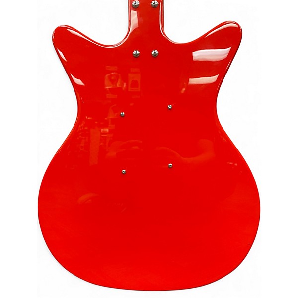Used Danelectro 59M NOS+ Candy Apple Red Solid Body Electric Guitar