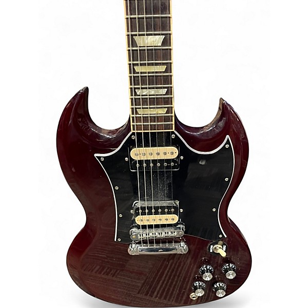 Used 2012 Gibson SG Burgundy Solid Body Electric Guitar