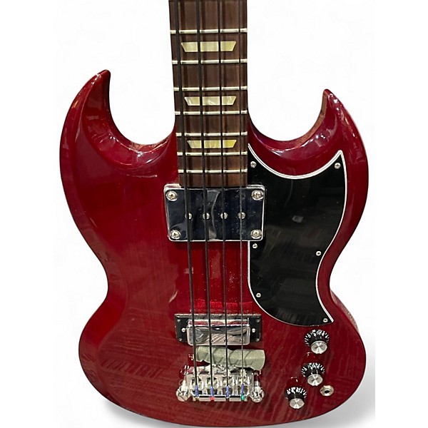 Used Gibson SG Bass Heritage Cherry Electric Bass Guitar