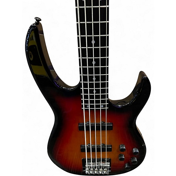 Used Carvin LB75 Sunburst Electric Bass Guitar