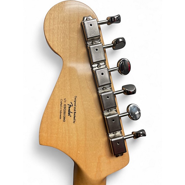 Used Squier classic vibe Bass VI Black Electric Bass Guitar