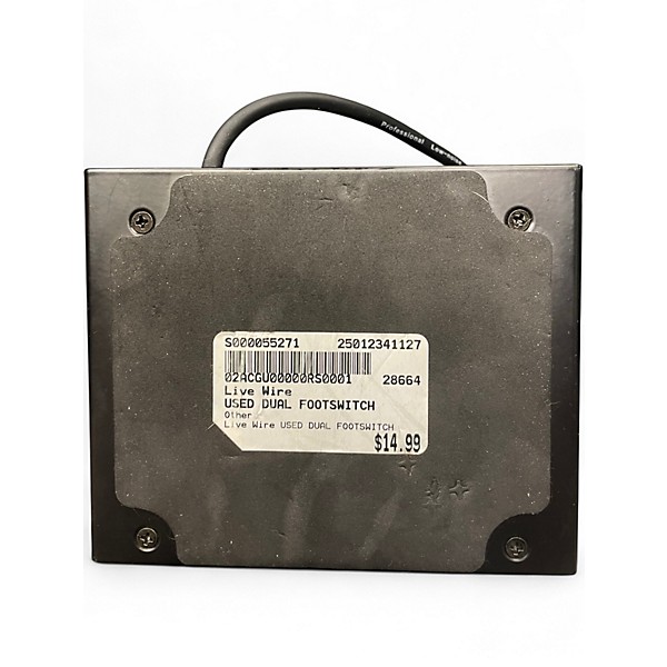 Used Livewire FSW22 2 Button Footswitch