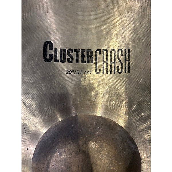 Used Zildjian 20in K Cluster Crash Cymbal