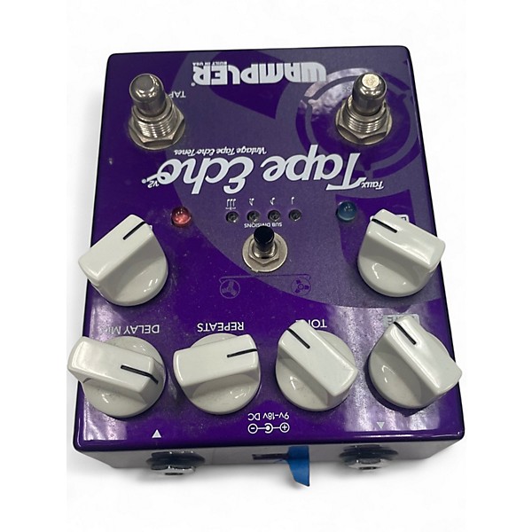 Used Wampler Faux Tape Echo Delay Effect Pedal