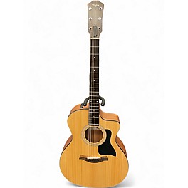Used Taylor 114CE Natural Acoustic Electric Guitar