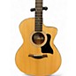 Used Taylor 114CE Natural Acoustic Electric Guitar