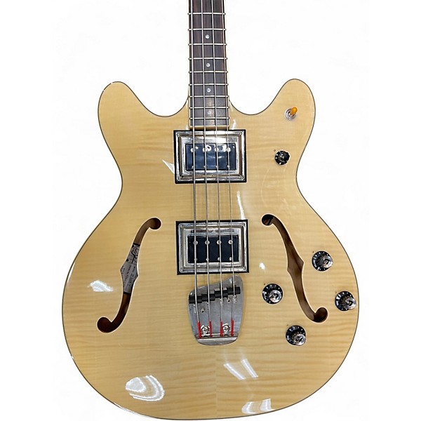 Used Guild Starfire II BASS Natural Electric Bass Guitar