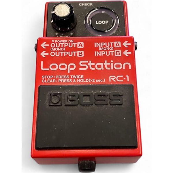 Used BOSS RC1 Loop Station Pedal