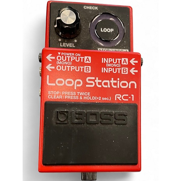 Used BOSS RC1 Loop Station Pedal