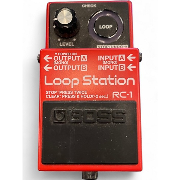 Used BOSS RC1 Loop Station Pedal