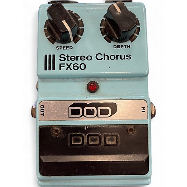 Used DOD FX60 Stereo Chorus Effect Pedal