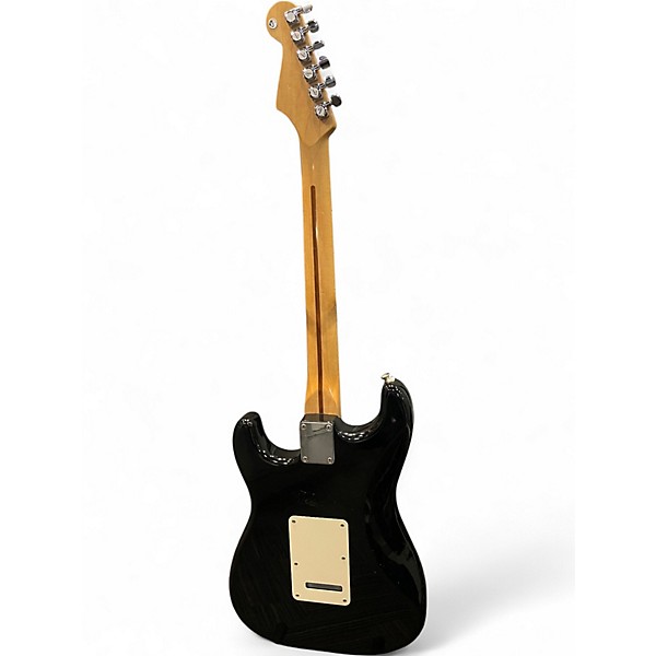 Used 2006 Fender Standard Stratocaster Black Solid Body Electric Guitar
