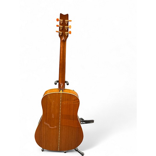 Used Washburn D24S Natural Acoustic Guitar