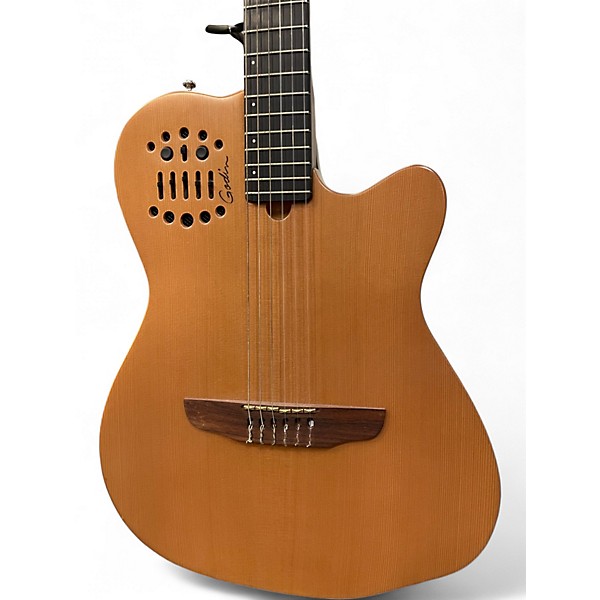 Used Godin MULTIAC ACS SLIM SA Natural Solid Body Electric Guitar