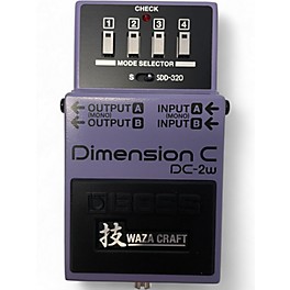 Used BOSS Dimension C DC-2W Effect Pedal