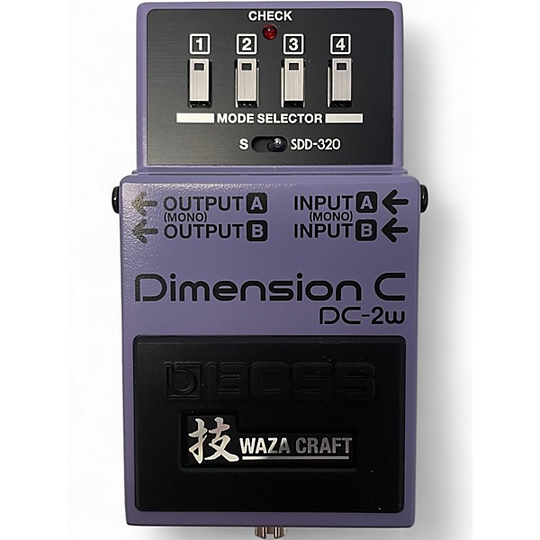 Used BOSS Dimension C DC-2W Effect Pedal