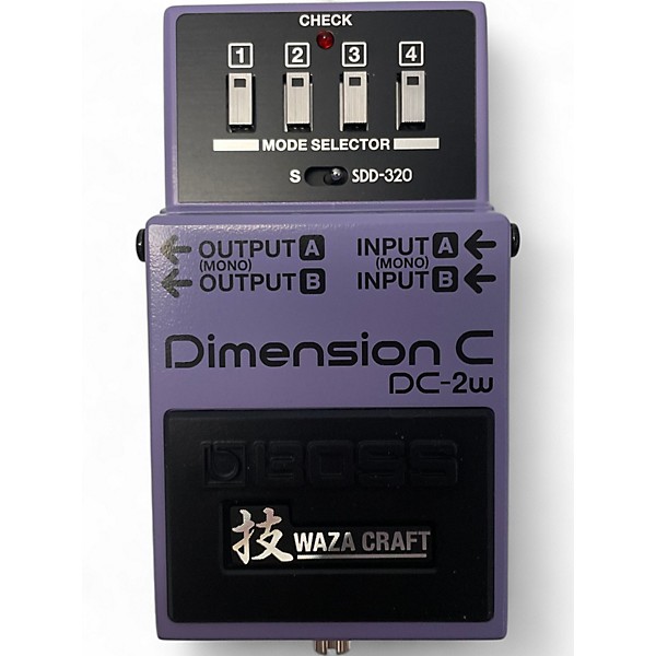 Used BOSS Dimension C DC-2W Effect Pedal