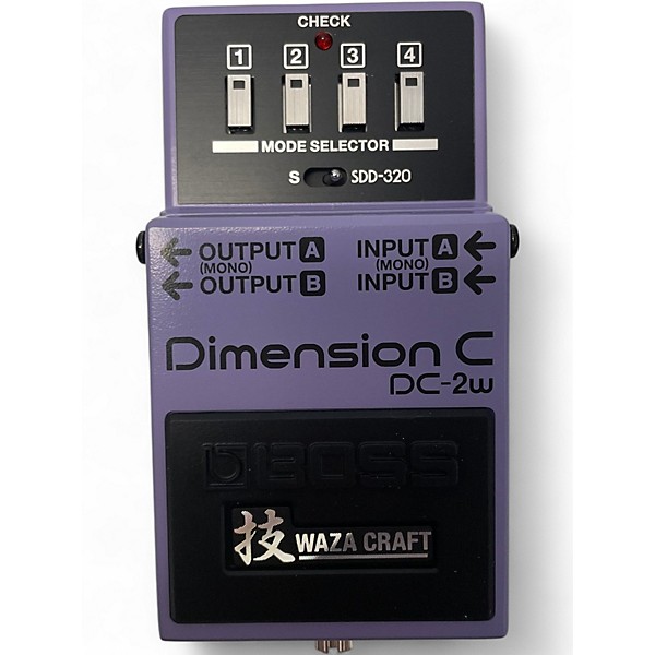 Used BOSS Dimension C DC-2W Effect Pedal