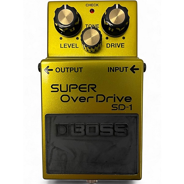 Used BOSS SD1 B50A Effect Pedal