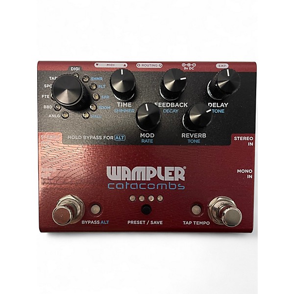Used Wampler Catacombs Effect Pedal