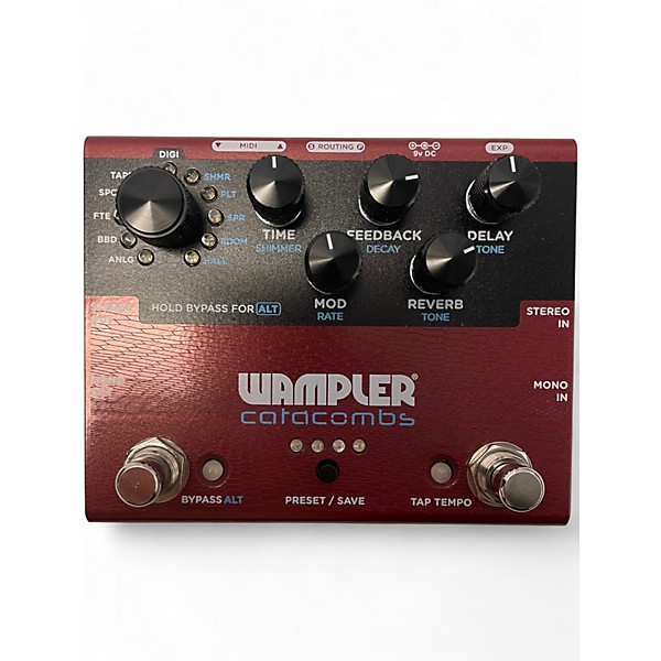 Used Wampler Catacombs Effect Pedal