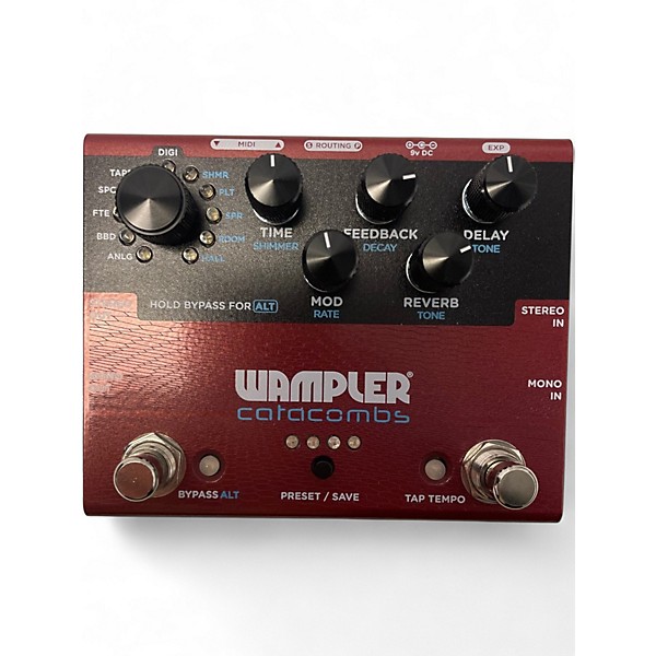Used Wampler Catacombs Effect Pedal