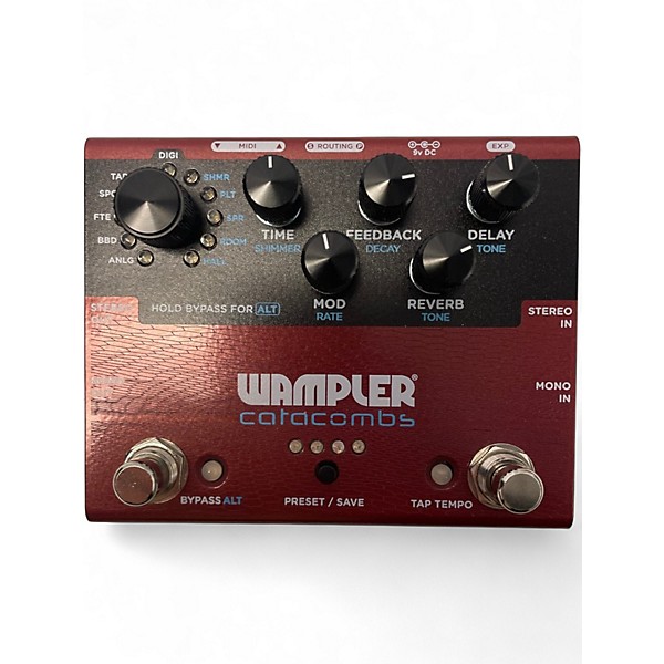 Used Wampler Catacombs Effect Pedal