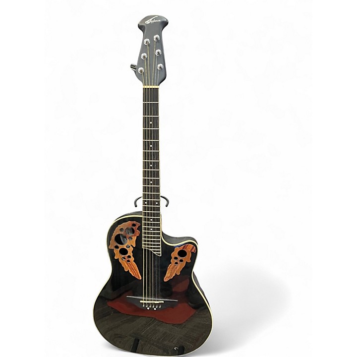 【現状品・希少色】Applause by Ovation AEN 148 Used Applause By Ovation AE 148 Black Acoustic Electric Guitar