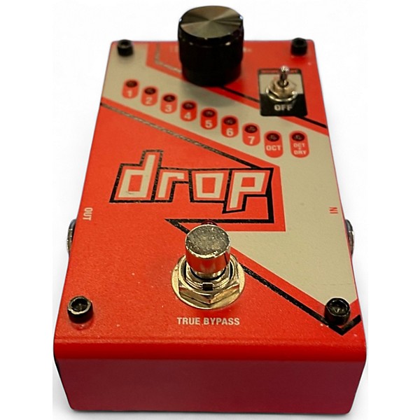 Used DigiTech The Drop Polyphonic Drop Tune Pitch-Shifter Effect Pedal