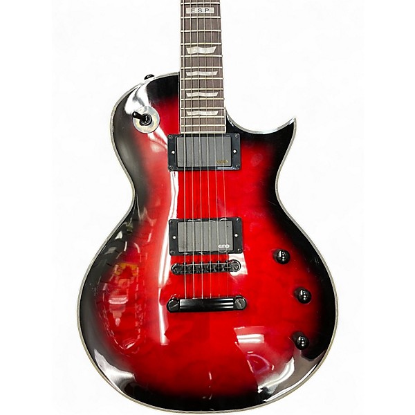 Used ESP ESP E-11 Eclipse Black Cherry Solid Body Electric Guitar