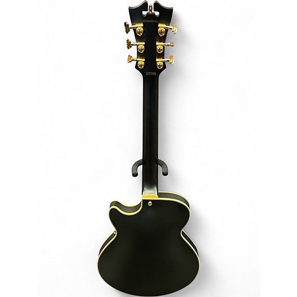 Used D'Angelico DLX SS Royal Olive Hollow Body Electric Guitar