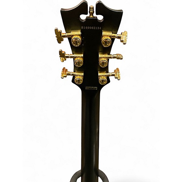 Used D'Angelico DLX SS Royal Olive Hollow Body Electric Guitar