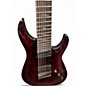 Used Schecter Guitar Research C8 Silver Mountain  Blood Moon Solid Body Electric Guitar thumbnail