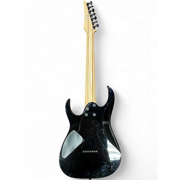 Used Ibanez RG7321 7 String Black Solid Body Electric Guitar