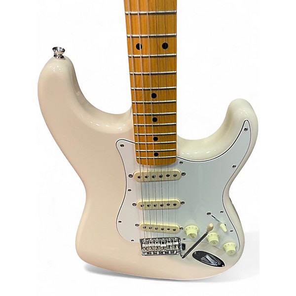 Used Fender JV MODIFIED 60S STRATOCASTER OLYMPIC WHITE Solid Body Electric Guitar