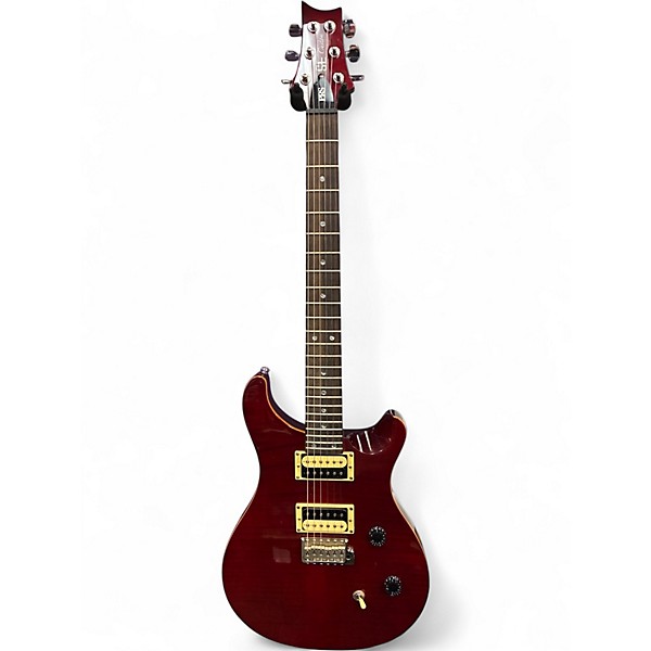 Used PRS SE Custom 24 Red Solid Body Electric Guitar
