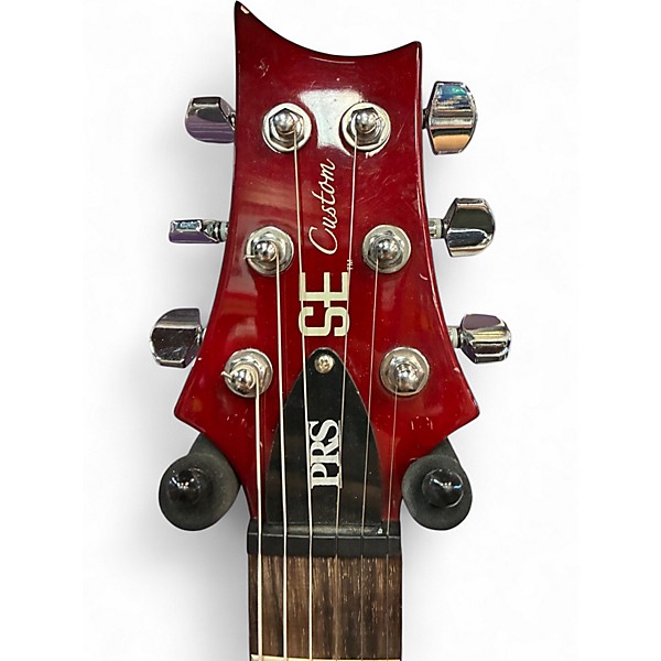 Used PRS SE Custom 24 Red Solid Body Electric Guitar