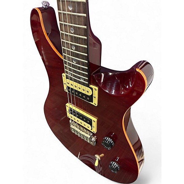 Used PRS SE Custom 24 Red Solid Body Electric Guitar