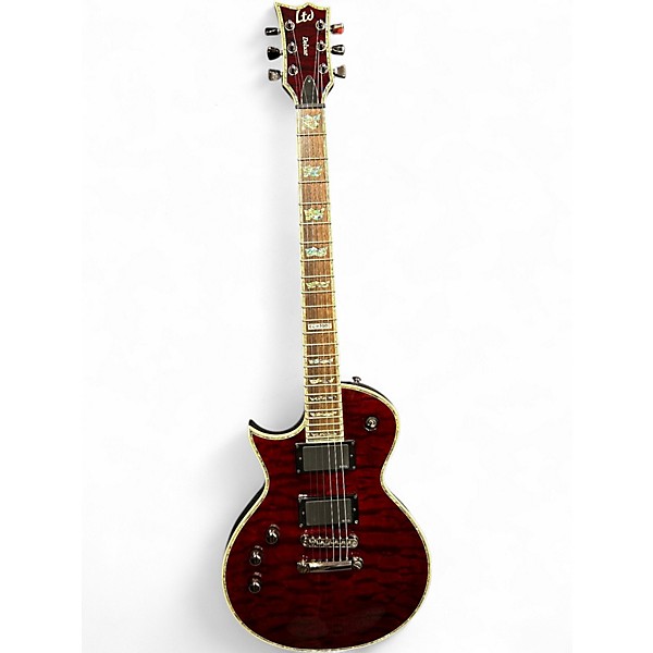 Used Ltd EC-1000 DELUXE RED Solid Body Electric Guitar