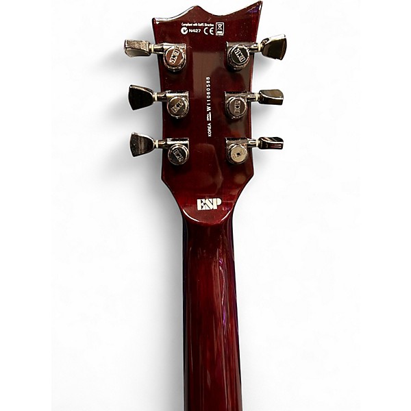 Used Ltd EC-1000 DELUXE RED Solid Body Electric Guitar
