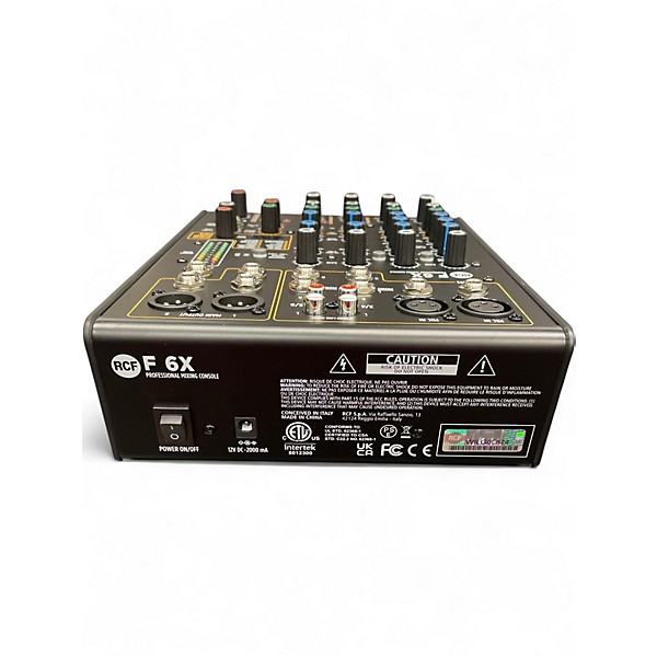 Used RCF F 6X Unpowered Mixer
