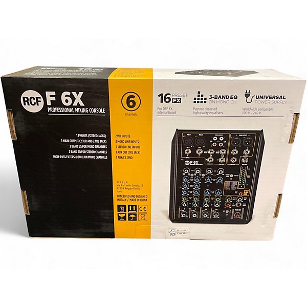 Used RCF F 6X Unpowered Mixer