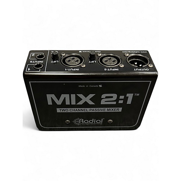 Used Radial Engineering MIX 2:1 Unpowered Mixer