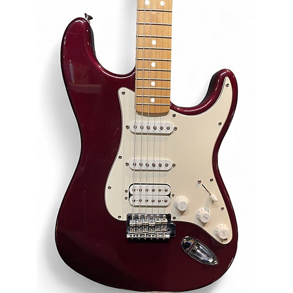 Used 2004 Fender Standard Stratocaster Midnight Wine Solid Body Electric Guitar