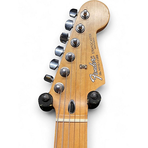 Used 2004 Fender Standard Stratocaster Midnight Wine Solid Body Electric Guitar