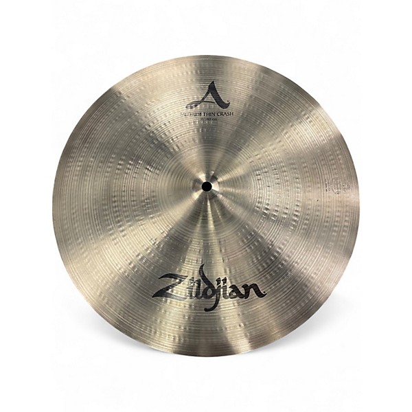 Used Zildjian 16in A Series Medium Thin Crash Cymbal